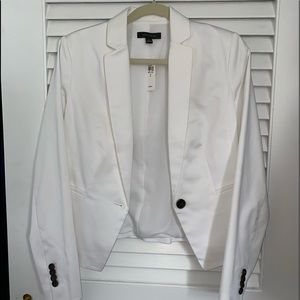 Ann Taylor White Blazer